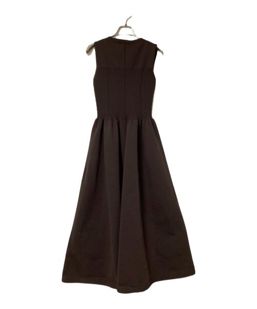 Apuweiser-riche（アプワイザーリッシェ）Apuweiser-riche (アプワイザーリッシェ) ノースリーブワンピース ブラウン サイズ:2の古着・服飾アイテム