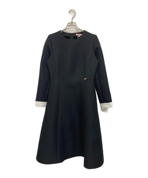 TOCCA（トッカ）TOCCA (トッカ) ジャガードワンピース ブラックの古着・服飾アイテム