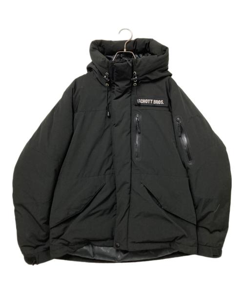 SCHOTT BROS.（ショット）SCHOTT BROS. (ショットブロス) ダウンジャケット ブラック サイズ:Mの古着・服飾アイテム