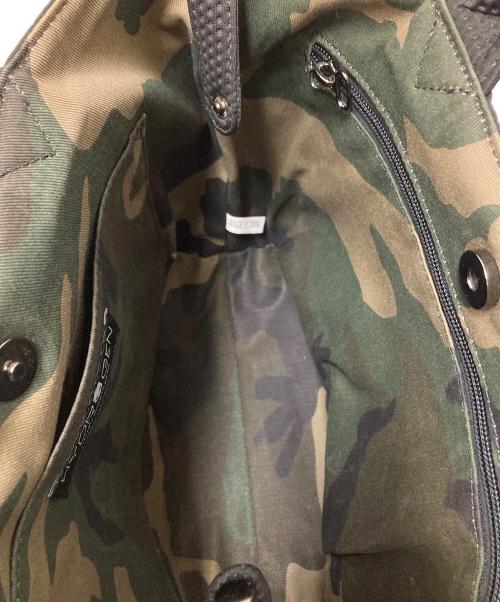 HYDROGEN（ハイドロゲン）HYDROGEN (ハイドロゲン) スカルハンドバッグ ブラック サイズ:下記参照の古着・服飾アイテム