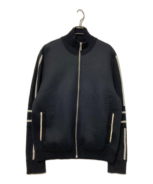 Calvin Klein platinum（カルバンクラインプラチナム）Calvin Klein platinum (カルバンクラインプラチナム) 袖切替ジャケット ブラック サイズ:XLの古着・服飾アイテム