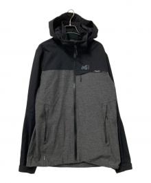 MILLET（ミレー）の古着「サルトロストレッチジャケット」｜グレー×ブラック