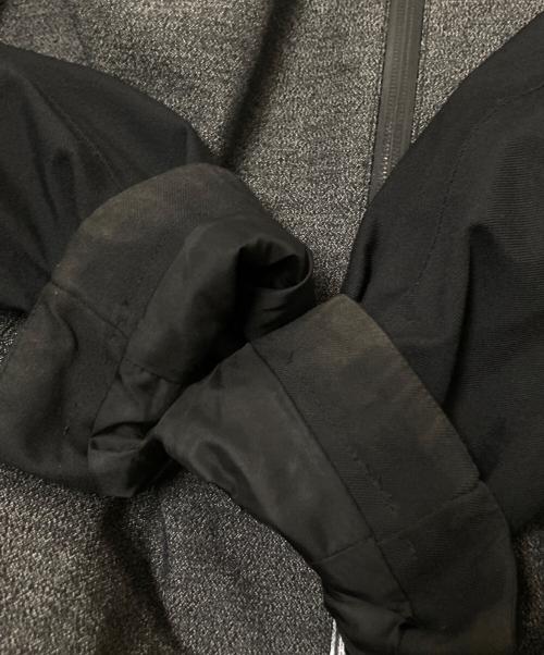 MILLET（ミレー）MILLET (ミレー) サルトロストレッチジャケット グレー×ブラック サイズ:XLの古着・服飾アイテム