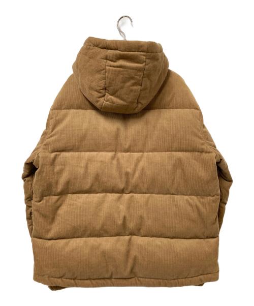 CRITICAL SLIDE（クリティカルスライド）CRITICAL SLIDE (クリティカルスライド) コーデュロイ ダウンジャケット ブラウン サイズ:Lの古着・服飾アイテム