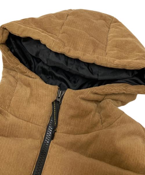 CRITICAL SLIDE（クリティカルスライド）CRITICAL SLIDE (クリティカルスライド) コーデュロイ ダウンジャケット ブラウン サイズ:Lの古着・服飾アイテム
