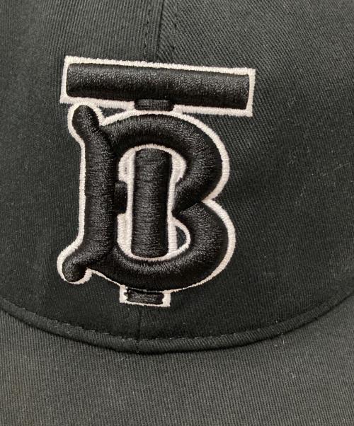 BURBERRY（バーバリー）BURBERRY (バーバリー) ツイルベースボールキャップ ブラック サイズ:Mの古着・服飾アイテム