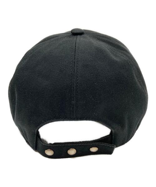 BURBERRY（バーバリー）BURBERRY (バーバリー) ツイルベースボールキャップ ブラック サイズ:Mの古着・服飾アイテム