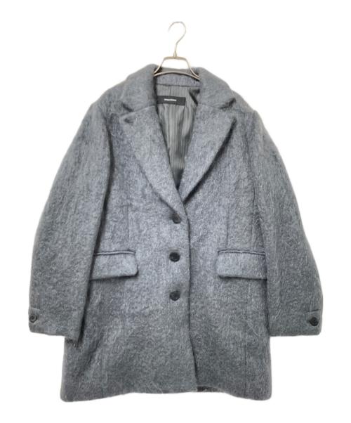 JOURNAL STANDARD（ジャーナルスタンダード）JOURNAL STANDARD (ジャーナルスタンダード) モヘアミックスロングシャギーコート グレー サイズ:下記参照の古着・服飾アイテム