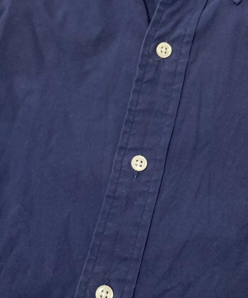 RALPH LAUREN（ラルフローレン）RALPH LAUREN (ラルフローレン) ワンポイント刺繍シャツ ネイビー サイズ:Mの古着・服飾アイテム