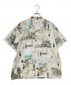 Ameriアメリ）の古着「MEDI MALAGA OVER SHIRT」｜ベージュ