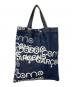 JUNYA WATANABE COMME des GARCONS ((ジュンヤワタナベ コムデギャルソン) 10 corso como (ディエチ コルソコモ) デニムトートバッグ インディゴ×ホワイト サイズ:下記参照：6000円