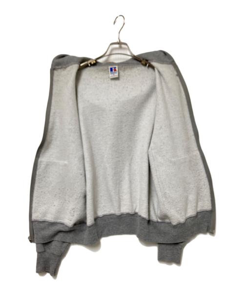 RUSSELL ATHLETIC（ラッセルアスレチック）RUSSELL ATHLETIC (ラッセルアスレチック) ジップパーカー グレー サイズ:Sの古着・服飾アイテム