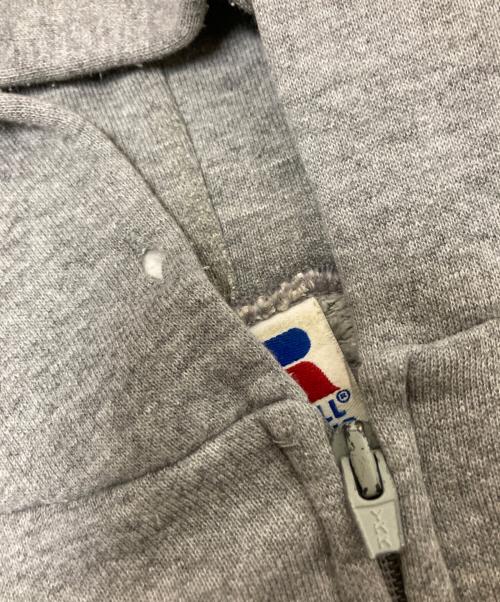 RUSSELL ATHLETIC（ラッセルアスレチック）RUSSELL ATHLETIC (ラッセルアスレチック) ジップパーカー グレー サイズ:Sの古着・服飾アイテム