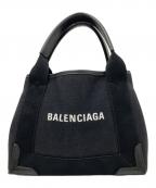 BALENCIAGAバレンシアガ）の古着「ネイビーカバスXS」｜ブラック
