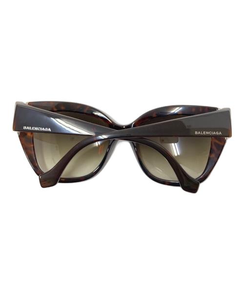 BALENCIAGA（バレンシアガ）BALENCIAGA (バレンシアガ) サングラス ブラウン サイズ:57□17-135の古着・服飾アイテム