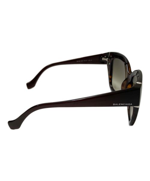 BALENCIAGA（バレンシアガ）BALENCIAGA (バレンシアガ) サングラス ブラウン サイズ:57□17-135の古着・服飾アイテム