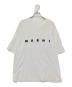 MARNI（マルニ）の古着「ロゴプリントTシャツ」｜ホワイト×ブラック