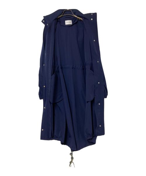 LACOSTE（ラコステ）LACOSTE (ラコステ) Contrast Accent Lightweight Hooded Rain Parka ネイビー サイズ:38の古着・服飾アイテム