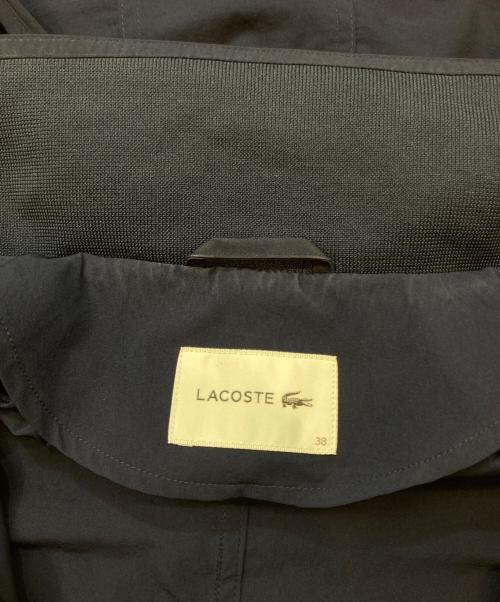 LACOSTE（ラコステ）LACOSTE (ラコステ) Contrast Accent Lightweight Hooded Rain Parka ネイビー サイズ:38の古着・服飾アイテム