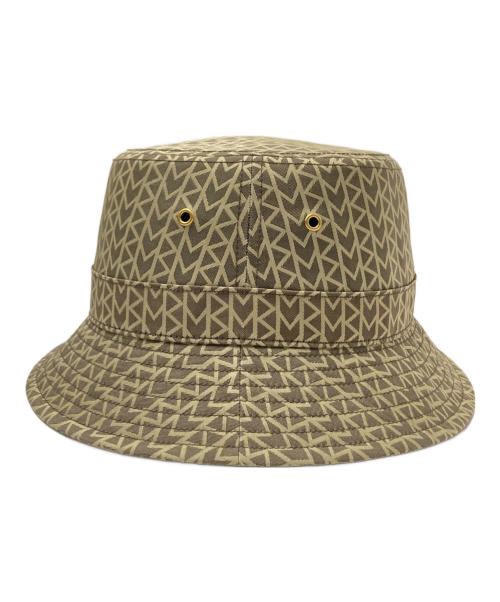 MICHAEL KORS（マイケル・コース）MICHAEL KORS (マイケル・コース) ロゴ ジャカード バケットハット ベージュ サイズ:下記参照の古着・服飾アイテム