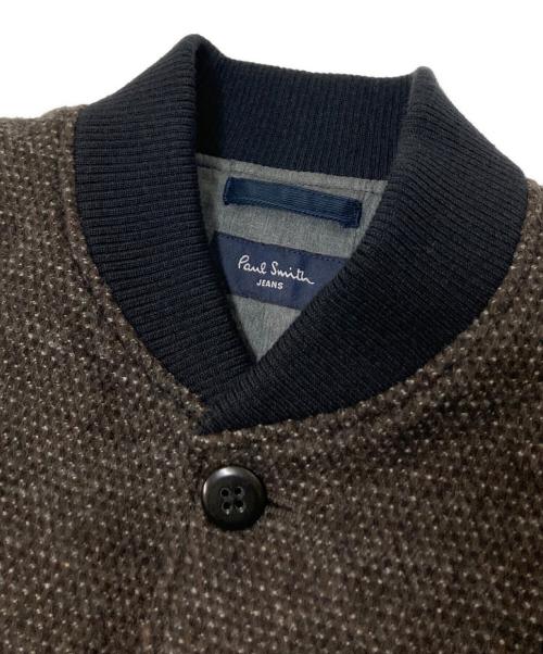 Paul Smith JEANS（ポールスミス ジーンズ）Paul Smith JEANS (ポールスミス ジーンズ) ツイードジャケット ブラウン×ブラック サイズ:XLの古着・服飾アイテム