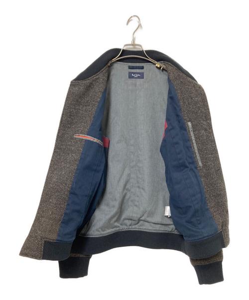 Paul Smith JEANS（ポールスミス ジーンズ）Paul Smith JEANS (ポールスミス ジーンズ) ツイードジャケット ブラウン×ブラック サイズ:XLの古着・服飾アイテム