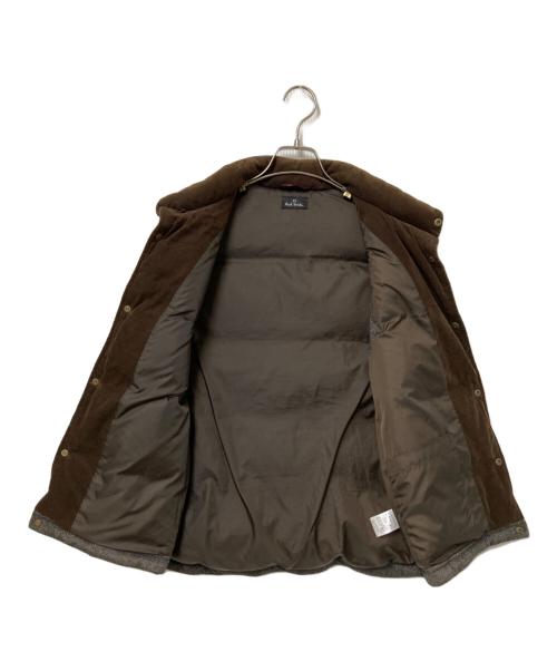 PS Paul Smith（ＰＳポールスミス）PS Paul Smith (ＰＳポールスミス) ダウンベスト ブラウン サイズ: Lの古着・服飾アイテム