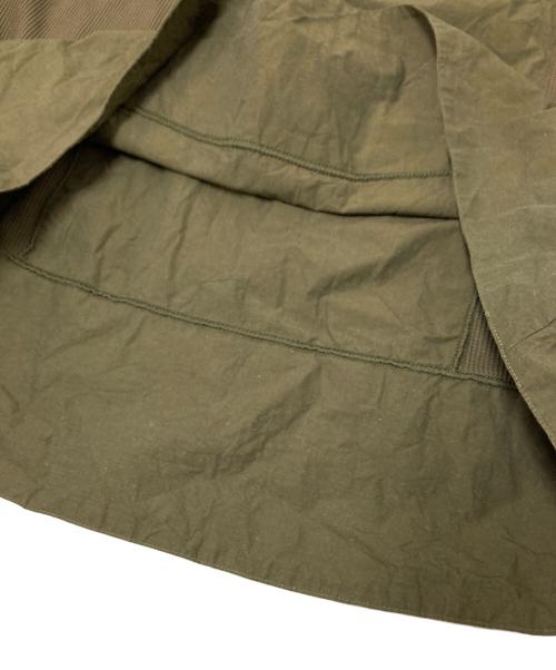 Curensology（カレンソロジー）Curensology (カレンソロジー) ワッフルヘンリープルオーバー オリーブ サイズ:Fの古着・服飾アイテム