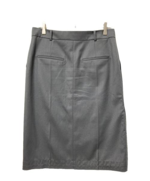 LOW CLASSIC（ロウクラシック）LOW CLASSIC (ロウクラシック) CLASSIC H-LINE SKIRT グレー サイズ:Mの古着・服飾アイテム
