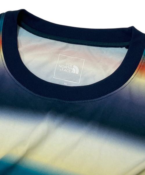 THE NORTH FACE（ザ ノース フェイス）THE NORTH FACE (ザ ノース フェイス) ロングスリーブフラッシュドライボーダークルー マルチカラー サイズ:XLの古着・服飾アイテム