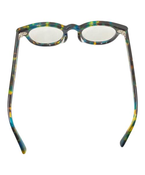 EVILACT（イーヴルアクト）EVILACT (イーヴルアクト) 眼鏡 ブルー×ブラウン サイズ:46/23・148の古着・服飾アイテム