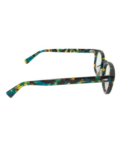 EVILACT（イーヴルアクト）EVILACT (イーヴルアクト) 眼鏡 ブルー×ブラウン サイズ:46/23・148の古着・服飾アイテム