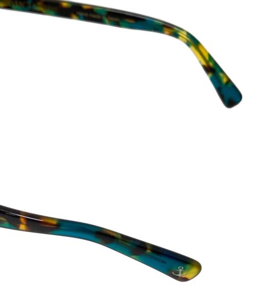 EVILACT（イーヴルアクト）EVILACT (イーヴルアクト) 眼鏡 ブルー×ブラウン サイズ:46/23・148の古着・服飾アイテム