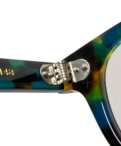 EVILACT（イーヴルアクト）EVILACT (イーヴルアクト) 眼鏡 ブルー×ブラウン サイズ:46/23・148の古着・服飾アイテム