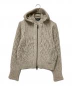BURBERRY LONDONバーバリーロンドン）の古着「ニットジャケット」｜ベージュ