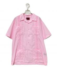 maximos yucatan（マキシモス ユカタン）の古着「キューバシャツ」｜ピンク