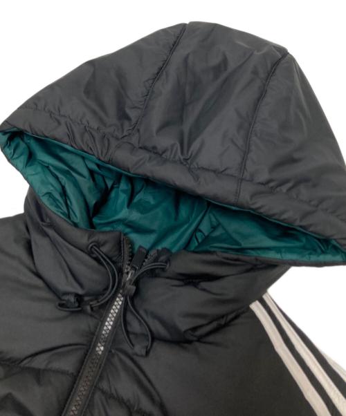 adidas（アディダス）adidas (アディダス) アディカラーリバーシブルジャケット グリーン×ブラック サイズ:Sの古着・服飾アイテム