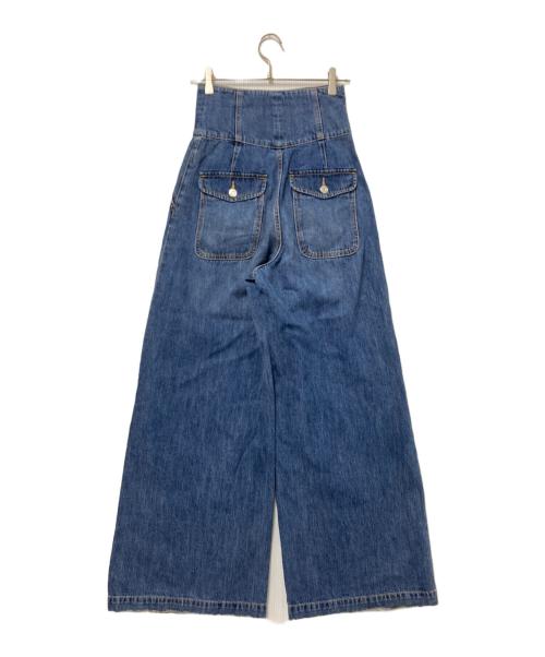 moussy（マウジー）moussy (マウジー) CORSET DESIGN バギー デニム インディゴの古着・服飾アイテム