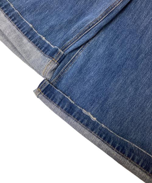 moussy（マウジー）moussy (マウジー) CORSET DESIGN バギー デニム インディゴの古着・服飾アイテム