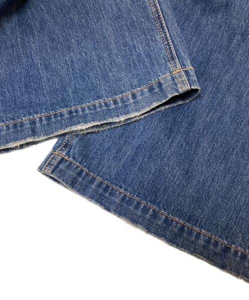 moussy（マウジー）moussy (マウジー) CORSET DESIGN バギー デニム インディゴの古着・服飾アイテム