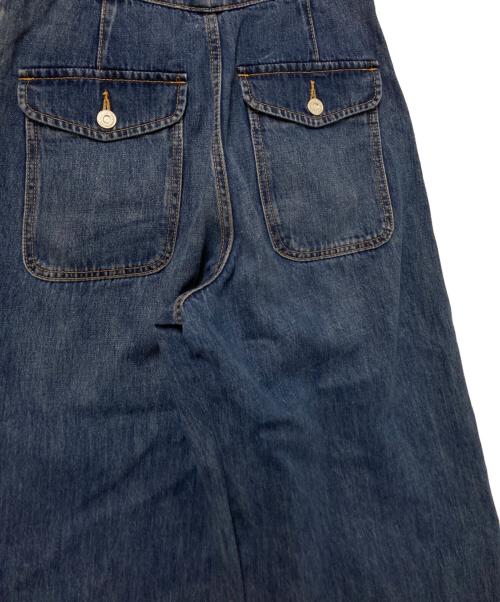 moussy（マウジー）moussy (マウジー) CORSET DESIGN バギー デニム インディゴの古着・服飾アイテム