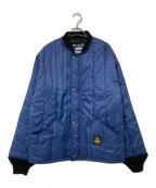 refrigiwearリフリッジウェア）の古着「キルティングジャケット」｜ネイビー