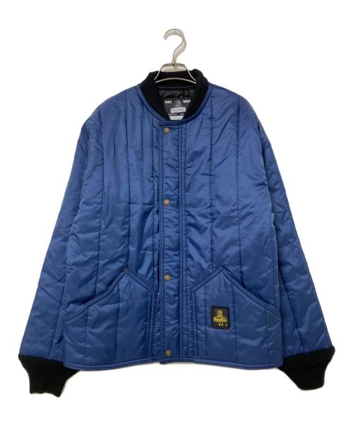 refrigiwear（リフリッジウェア）refrigiwear (リフリッジウェア) キルティングジャケット ネイビー サイズ:Lの古着・服飾アイテム