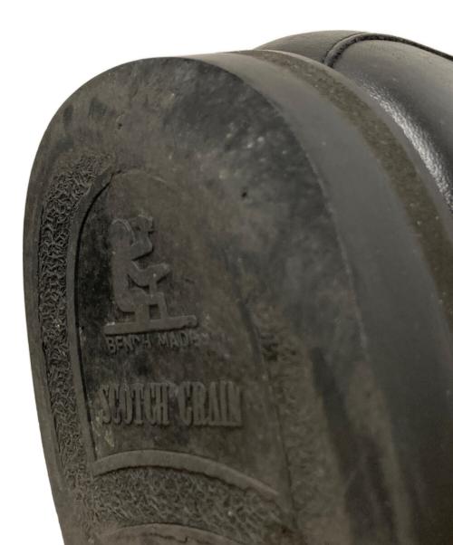 SCOTCH GRAIN（スコッチグレイン）SCOTCH GRAIN (スコッチグレイン) 内羽根 ストレートチップ シューズ ブラック サイズ:25 1/2の古着・服飾アイテム