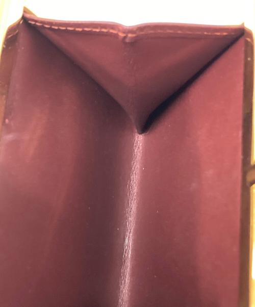 Cartier（カルティエ）Cartier (カルティエ) がま口2つ財布 ボルドー サイズ:下記参照の古着・服飾アイテム