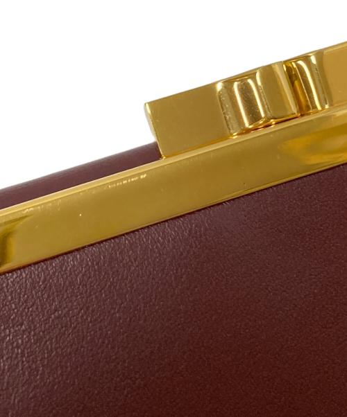 Cartier（カルティエ）Cartier (カルティエ) がま口2つ財布 ボルドー サイズ:下記参照の古着・服飾アイテム
