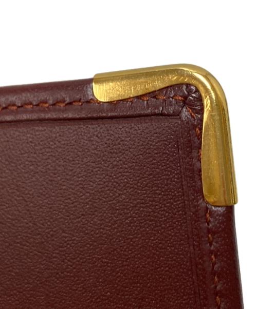 Cartier（カルティエ）Cartier (カルティエ) がま口2つ財布 ボルドー サイズ:下記参照の古着・服飾アイテム