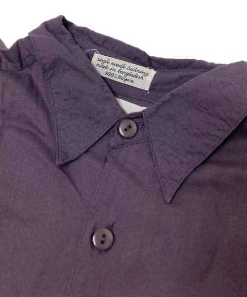 GOOUCH（グーチ）GOOUCH (グーチ) レーヨンシャツ パープル サイズ:Lの古着・服飾アイテム