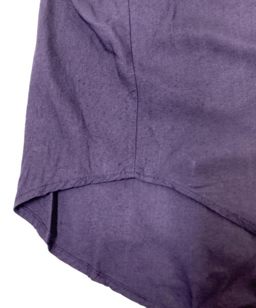 GOOUCH（グーチ）GOOUCH (グーチ) レーヨンシャツ パープル サイズ:Lの古着・服飾アイテム