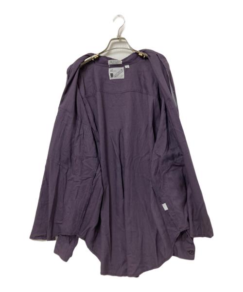 GOOUCH（グーチ）GOOUCH (グーチ) レーヨンシャツ パープル サイズ:Lの古着・服飾アイテム